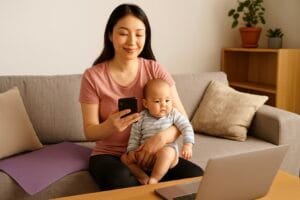 Mẹ bỉm sữa ở nhà làm gì để không căng thẳng hay stress