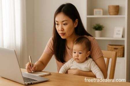 Mẹ bỉm nên học nghề gì? Gợi ý 5 nghề dễ học – dễ làm – dễ kiếm tiền Mẹ Bỉm Nên Học Nghề Gì