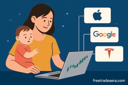 Mẹ bỉm sữa nên chọn sàn chứng khoán nào để mua cổ phiếu Mỹ? mẹ bỉm sữa mua cổ phiếu mỹ